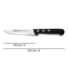 Kuhinjski nož Arcos serie universal Črna Jeklo 13 cm - Shopper.si