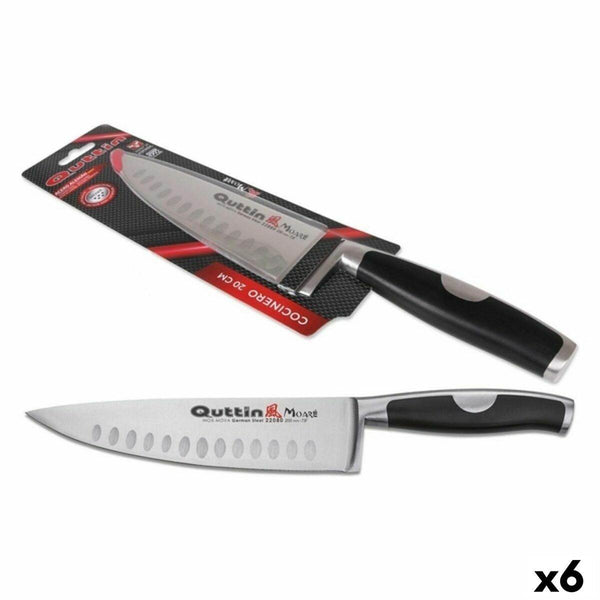 Kuhinjski nož Quttin Moare Nerjaveče jeklo 3 mm 34 x 5 x 2 cm (6 kosov) (20 cm) - Shopper.si
