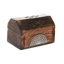 Gorilnik eteričnih olj Home ESPRIT Mangov les Mandala Indijanec 9,5 x 5,5 x 6 cm Kadilo (6 kosov) (10 kosov) - Shopper.si