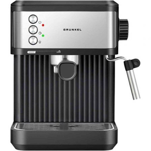 Ekspres Ročni Kavni Avtomat Grunkel CAFPRESSO-20AROMA Črna Srebro - Shopper.si