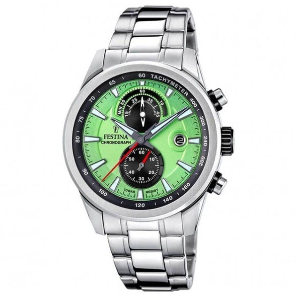 Ura moška Festina F20694/3 Zelena Srebrna - Shopper.si