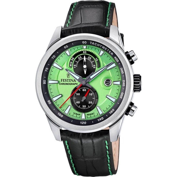 Ura moška Festina F20695/3 Črna Zelena - Shopper.si