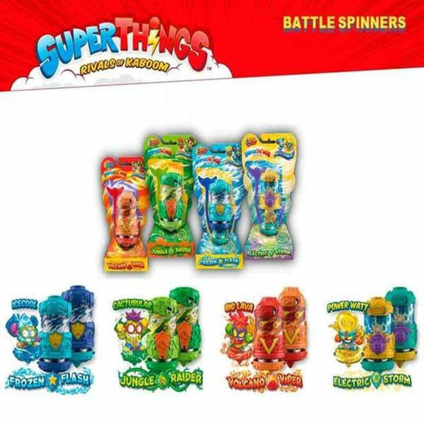 Super junak SuperThings Battle Spinners 15,3 x 7 x 24,5 cm - Shopper.si