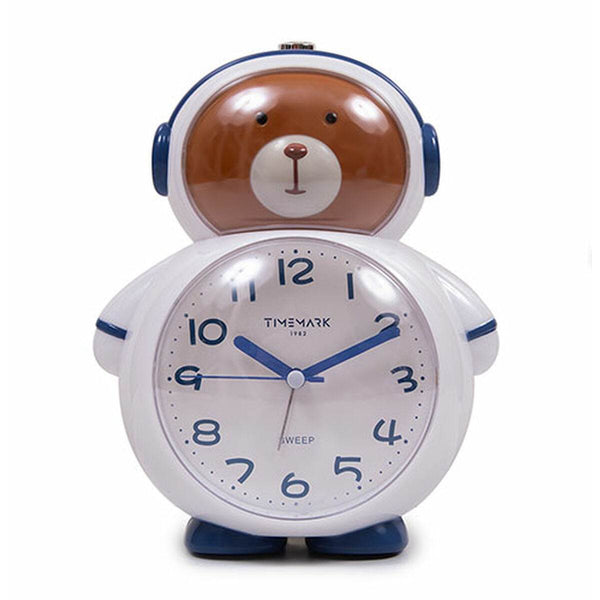 Analogna budilka Timemark Medved Astronavt Pisana Plastika - Shopper.si