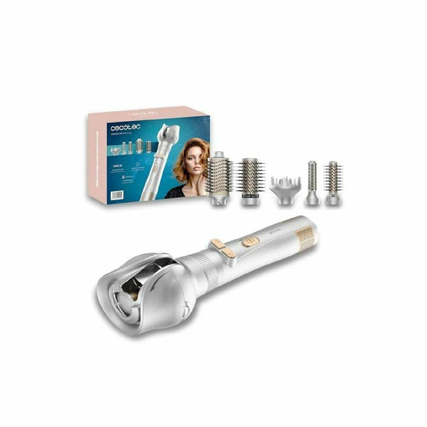 Krtača za Oblikovanje Cecotec CeramicCare 6in1 Gyro 1000 W Črna Siva Plastika - Shopper.si