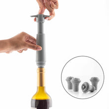 Vakuumska črpalka in zamaški za vino Winuum InnovaGoods (4 vtiči) - Shopper.si