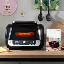 Cvrtnik na vroči zrak z žarom, dodatki in knjigo receptov InnovaGoods Fryinn 12-in-1 6000 Črna Jeklo 3400 W 6 L - Shopper.si