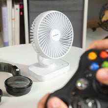 Namizni ventilator za polnjenje Fanrec InnovaGoods Ø5,4'' 3600 mAh / 13,3 W - Shopper.si