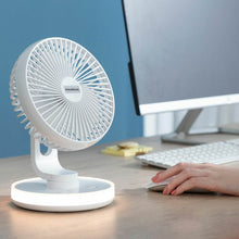 Namizni ventilator za polnjenje z LED lučjo FanLed InnovaGoods Ø6,6'' 4000 mAh - Shopper.si