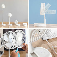 3 v 1 zložljiv ventilator za polnjenje Fandle InnovaGoods Ø7,7'' 7200 mAh - Shopper.si
