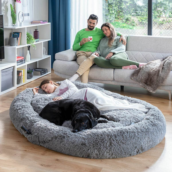 Pasje ležišče za ljudi | Human Dog Bed XXL InnovaGoods Grey - Shopper.si