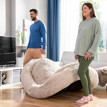 Pasje ležišče za ljudi | Human Dog Bed XXL InnovaGoods Beige - Shopper.si