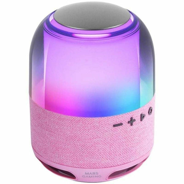 Zvočnik BLuetooth Prenosni Mars Gaming MSFLOWP Roza 15 W 4 W - Shopper.si