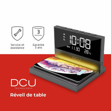 Ura-Budilka DCU 37300830 Črna - Shopper.si