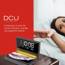 Ura-Budilka DCU 37300830 Črna - Shopper.si