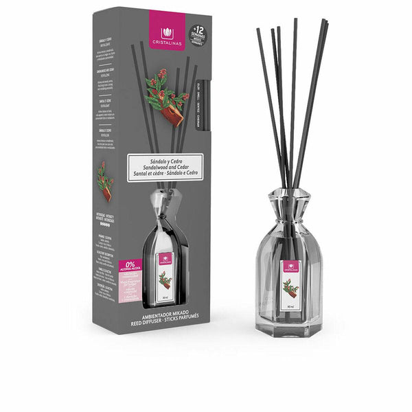 Dišeče paličice Cristalinas Sandalo-Cedro 90 ml - Shopper.si