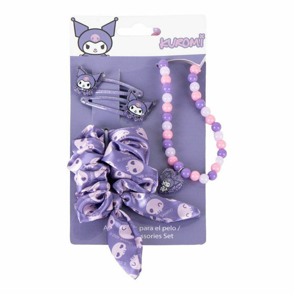 Dodatki za lase Hello Kitty Vijoličasta 4 Kosi - Shopper.si