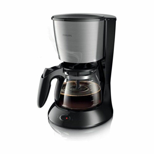 Aparat za Kavo Električni Philips Cafetera HD7462/20 (15 Tazas) Črna Jeklo 1000 W 1,2 L - Shopper.si