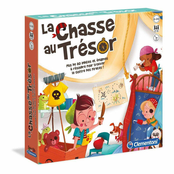Namizna igra Clementoni The treasure hunt (FR) + 6 Let Pisana - Shopper.si