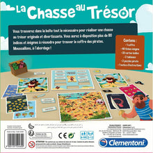 Namizna igra Clementoni The treasure hunt (FR) + 6 Let Pisana - Shopper.si