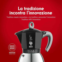 Italijanski Kuhalnik za Kavo Bialetti 0006936/NP Črna Kovina Aluminij - Shopper.si