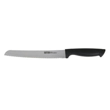 Nož za kruh Quttin Black Črna Srebrna 24 kosov 20 cm - Shopper.si