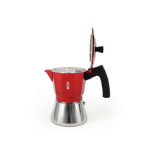 Italijanski Kuhalnik za Kavo Quttin Rdeča Aluminij 0,45 L (6 kosov) - Shopper.si