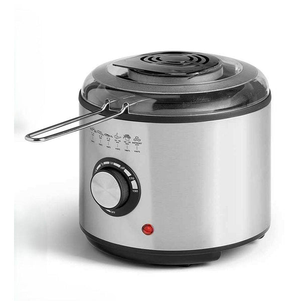 Friteza Argon Črna Prozorno Srebrna 1 L 950 W - Shopper.si