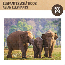 Sestavljanka Puzzle Colorbaby Elephant 500 Kosi 6 kosov 61 x 46 x 0,1 cm - Shopper.si