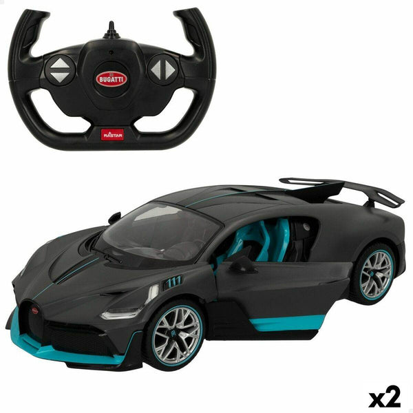 Avto na daljinsko upravljanje Bugatti Divo 1:14 Temno siva (2 kosov) - Shopper.si