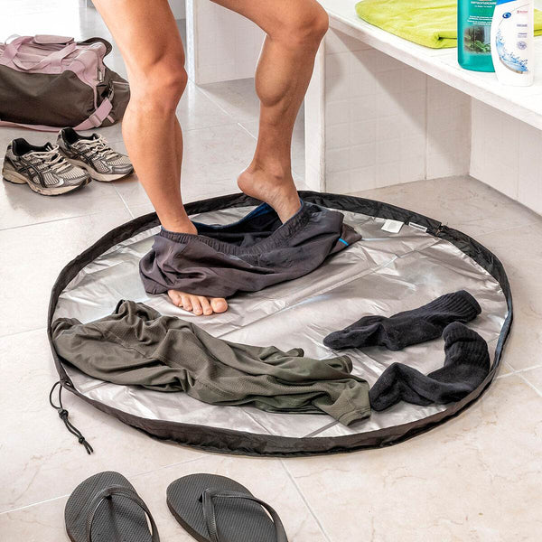 2 v 1 predal za preoblačenje in nepremočljiva torba Gymbag InnovaGoods - Shopper.si
