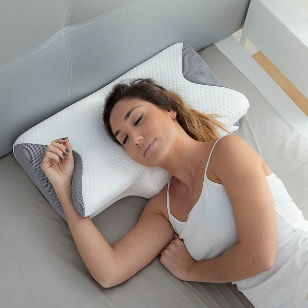 Viskoelastična blazina za vrat z ergonomsko obliko Conforti InnovaGoods - Shopper.si
