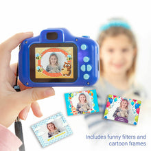 Otroški digitalni fotoaparat z igrami z možnostjo polnjenja Kiddak InnovaGoods - Shopper.si