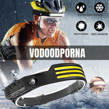 Naglavna svetilka 1000 lumen LED polnilna baterija vodoodporna