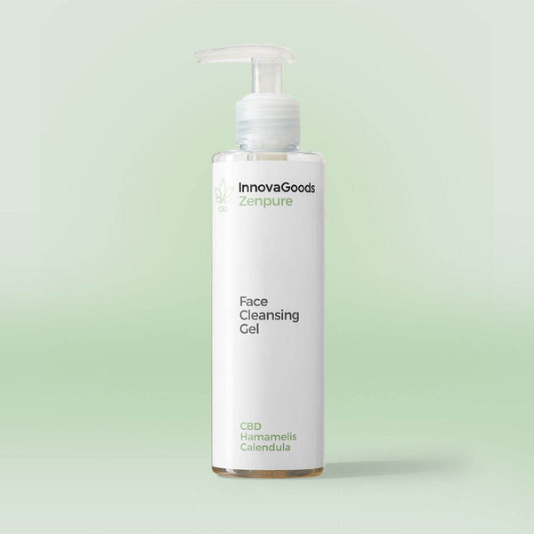 Gel za Čiščenje Obraza CBD Zenpure InnovaGoods 200 ml - Shopper.si