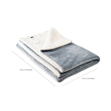 Električna Odeja Heklet InnovaGoods Bela Siva 130 x 180 cm 160 W - Shopper.si