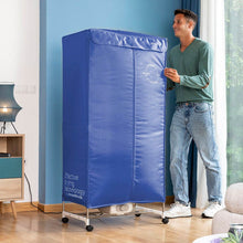 Prenosni električni sušilni stroj 2 višinski Dupledry Blue InnovaGoods 1200 W - Shopper.si