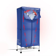 Prenosni električni sušilni stroj 2 višinski Dupledry Blue InnovaGoods 1200 W - Shopper.si
