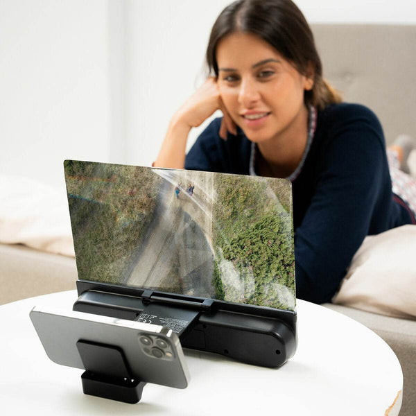 Ojačevalnik zaslona mobilnega telefona za polnjenje z zvočnikom Screenier InnovaGoods - Shopper.si