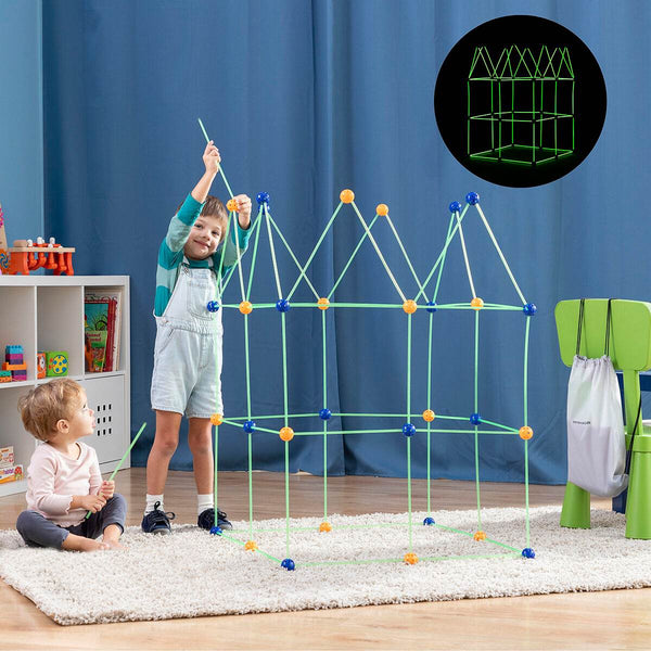 Komplet za gradnjo gradov za otroke Archikitt InnovaGoods 85 Kosi - Shopper.si
