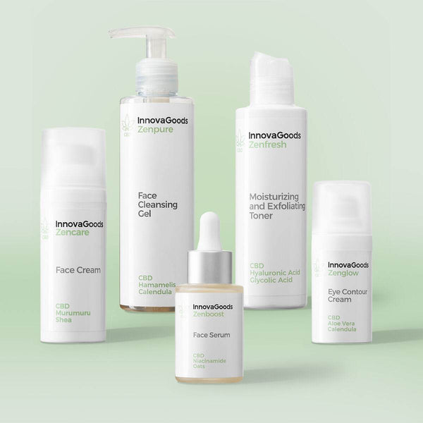 Paket za rutinsko nego obraza CBD InnovaGoods - Shopper.si
