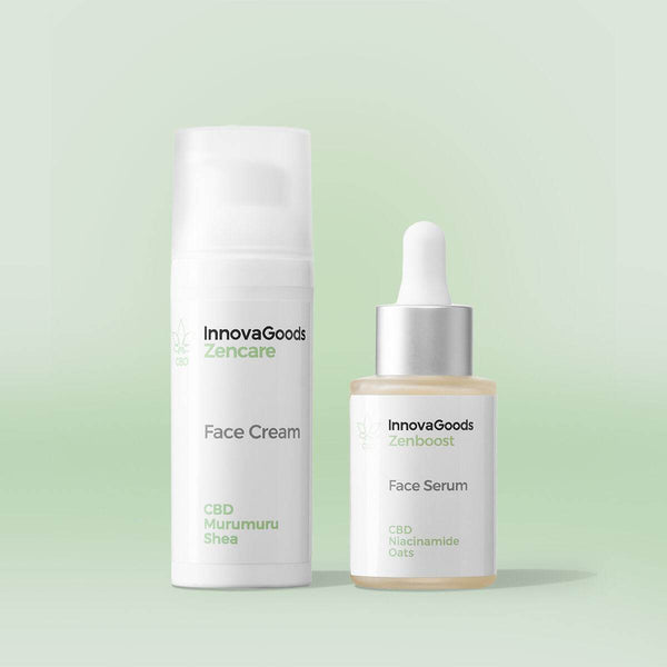Duo paket za vlaženje obraza CBD InnovaGoods - Shopper.si