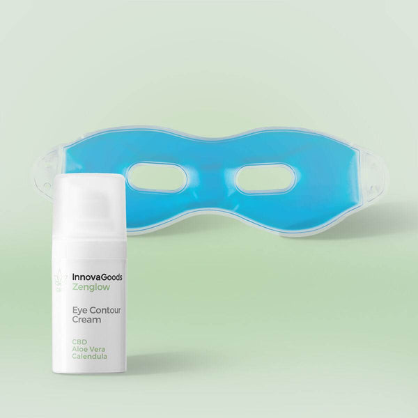 Paket za sproščujočo nego konture oči CBD InnovaGoods - Shopper.si
