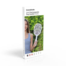 2 v 1 akumulatorski lopar za ubijanje insektov z UV svetlobo Elecfly InnovaGoods - Shopper.si