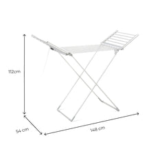 Zložljiv električni sušilec perila z krili, zaslonom na dotik, časovnikom in nadzorom temperature Warmmat InnovaGoods 230 W 20 p - Shopper.si