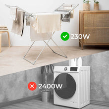 Zložljiv električni sušilec perila z krili, zaslonom na dotik, časovnikom in nadzorom temperature Warmmat InnovaGoods 230 W 20 p - Shopper.si